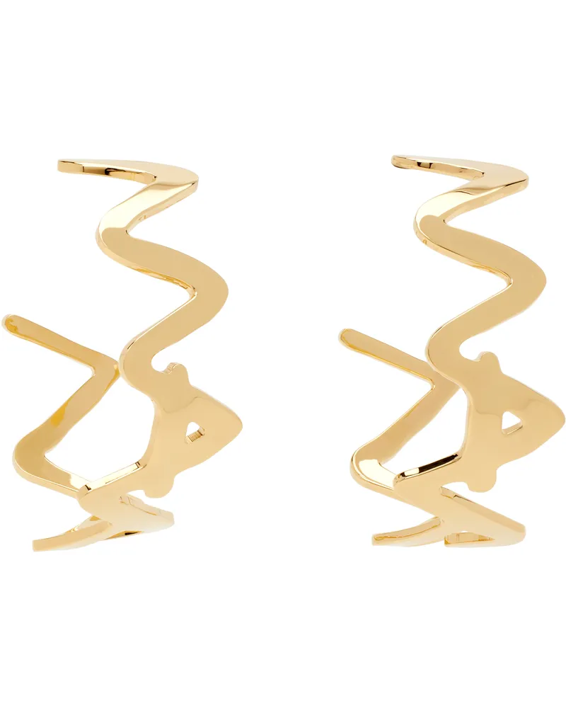 Marni Gold 'Marni' Symbol Earrings 00y65