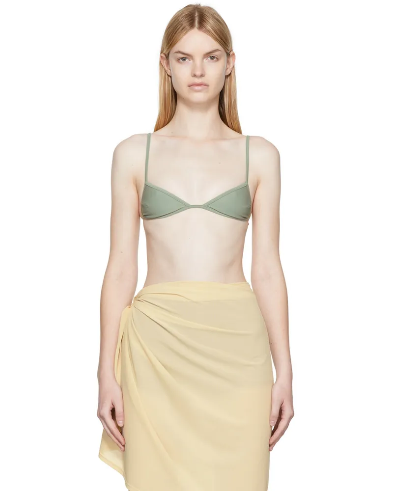 SIR Green Rueben Balconette Bikini Top Sage