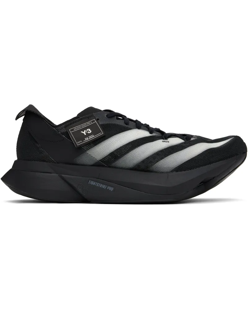 Y-3 Black Adios Pro 3.0 Sneakers Black