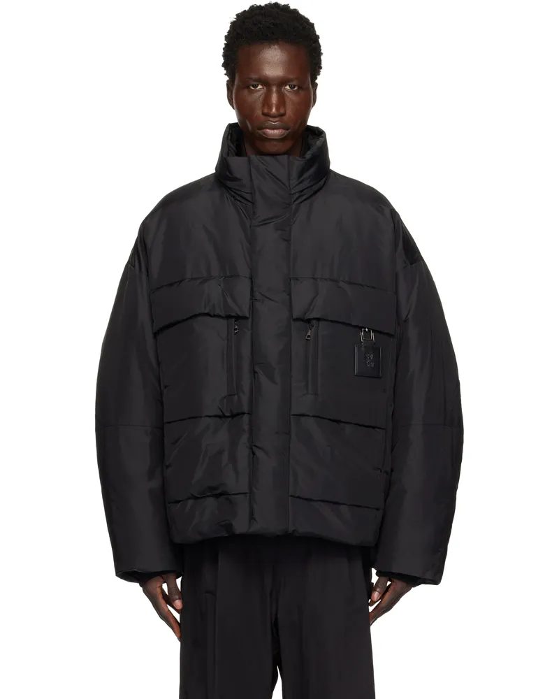 Wooyoungmi Black Goose Down Jacket 958b