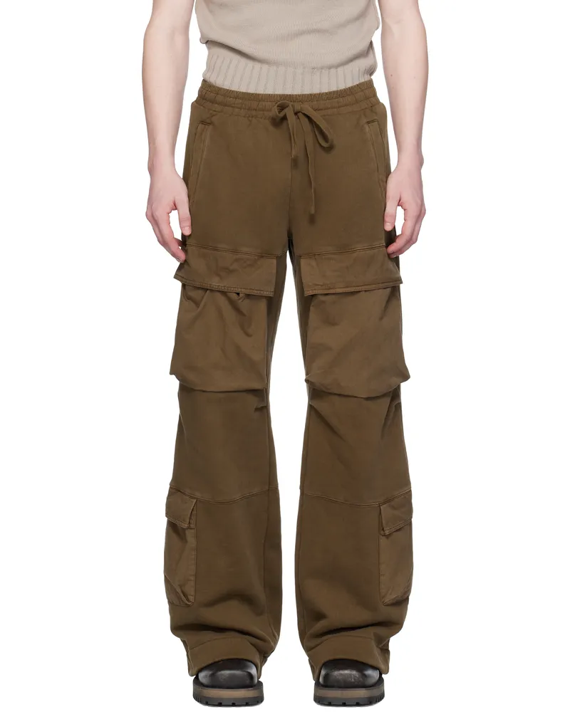 Entire Studios Brown Utility Cargo Pants Brunette