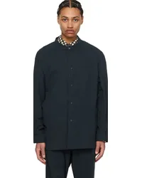 nanamica Navy Stand Collar Jacket Dn