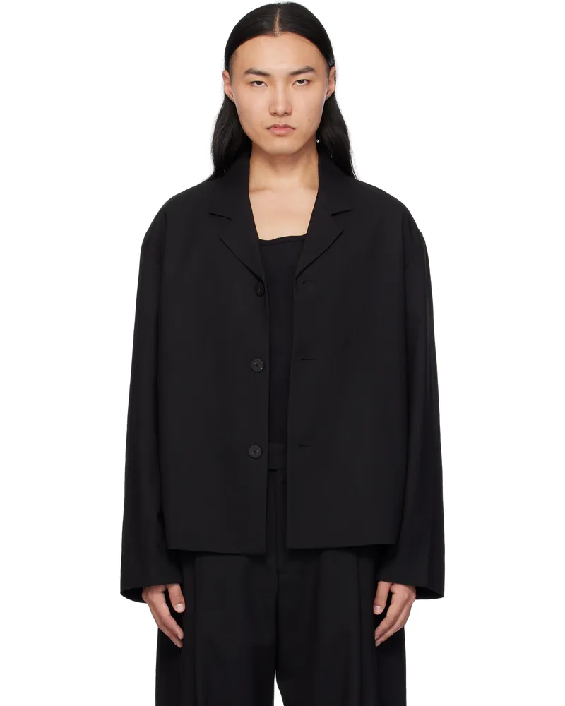 Studio Nicholson Black Ferro Wool Jacket Black