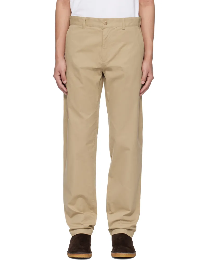 A.P.C. Beige Constantin Trousers Baa