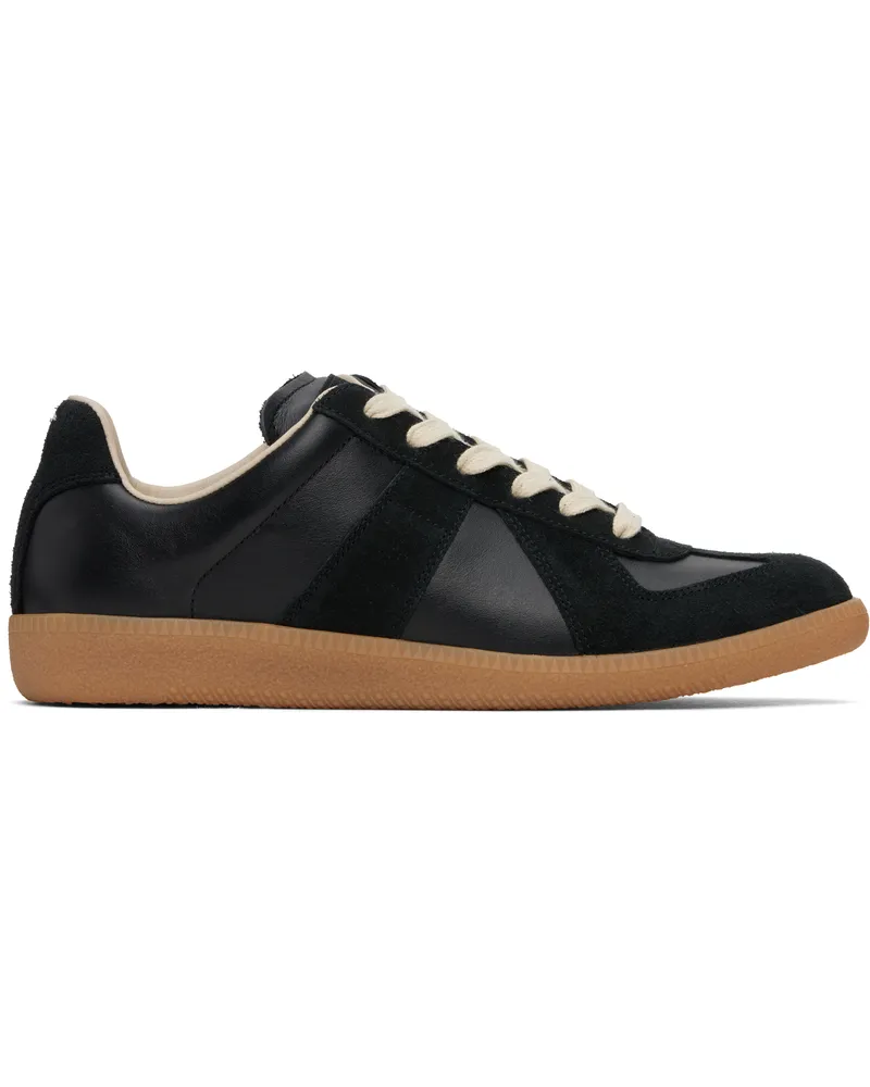 Maison Margiela Black Replica Sneakers H6851