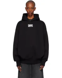 Jean Paul Gaultier Black Oversized Hoodie Black