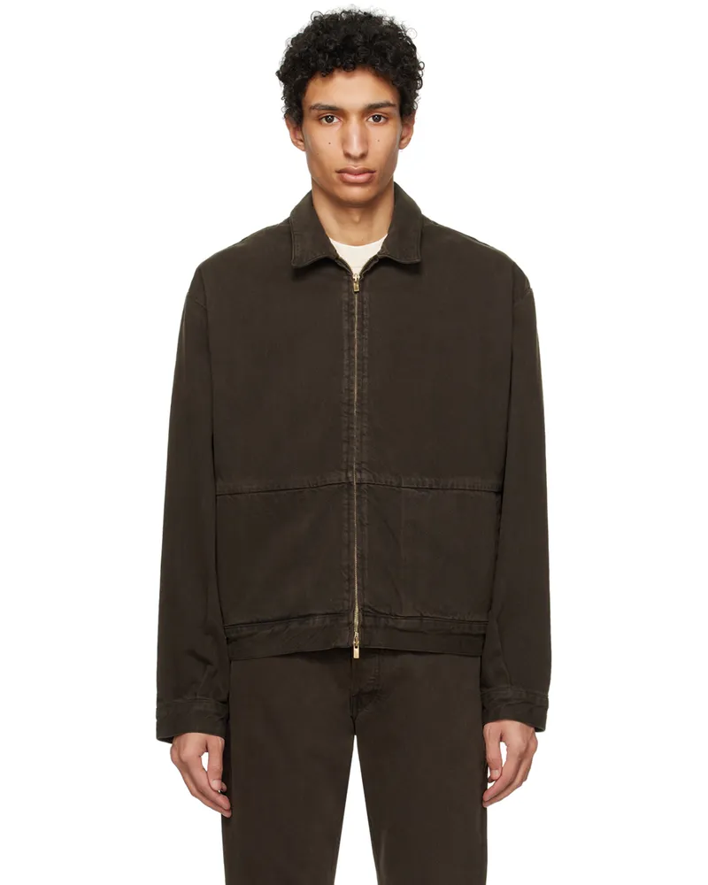 Fear of God Brown 8th Denim Jacket Vintage