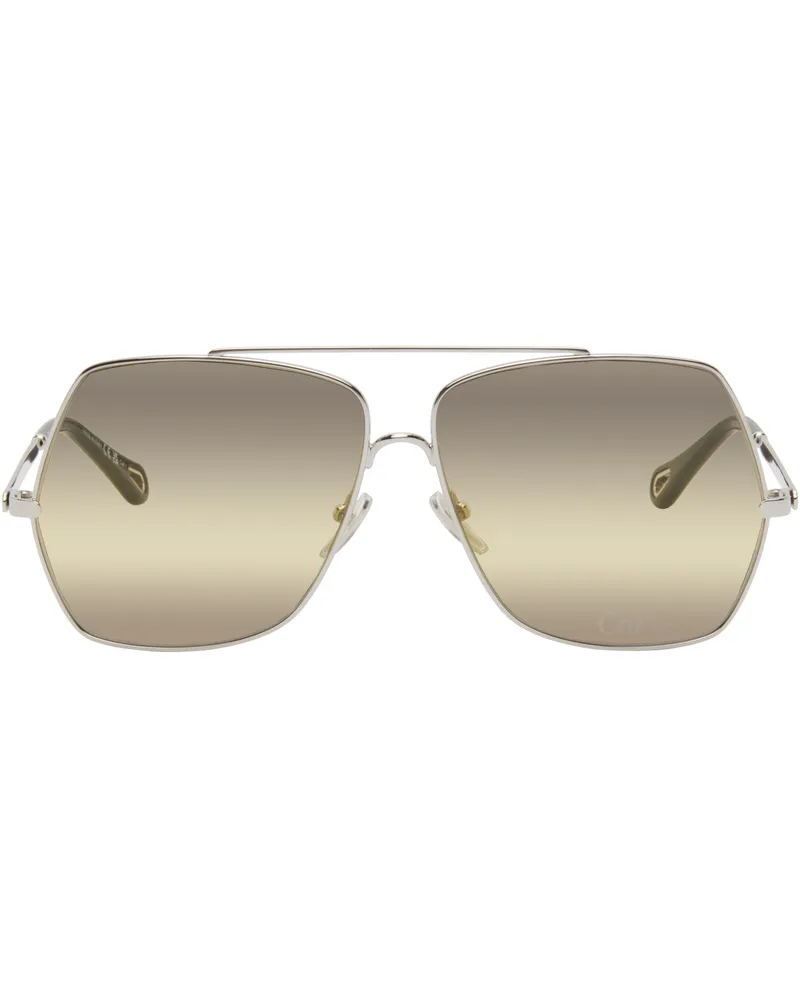 Chloé Silver Aly Sunglasses 004