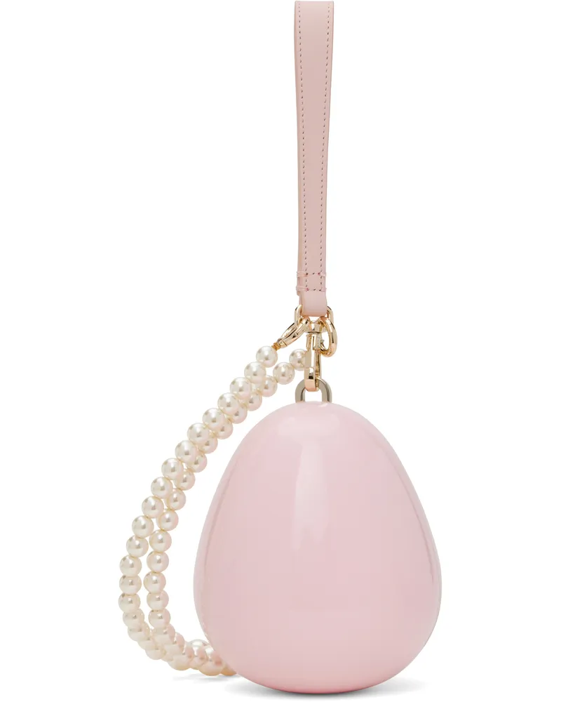Simone Rocha Pink Micro Egg Bag Pink