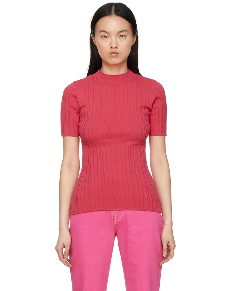 Anna Quan Pink Colette T-Shirt Fuchsia
