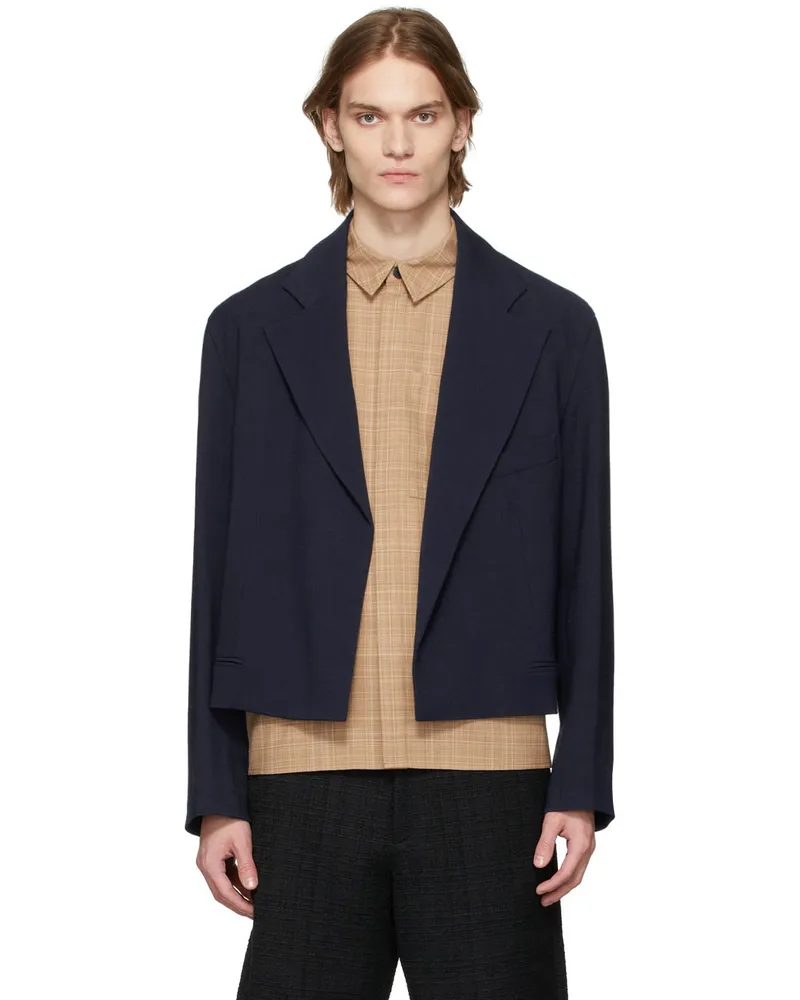 GAUCHERE SSENSE Exclusive Navy Ventura Jacket 1000
