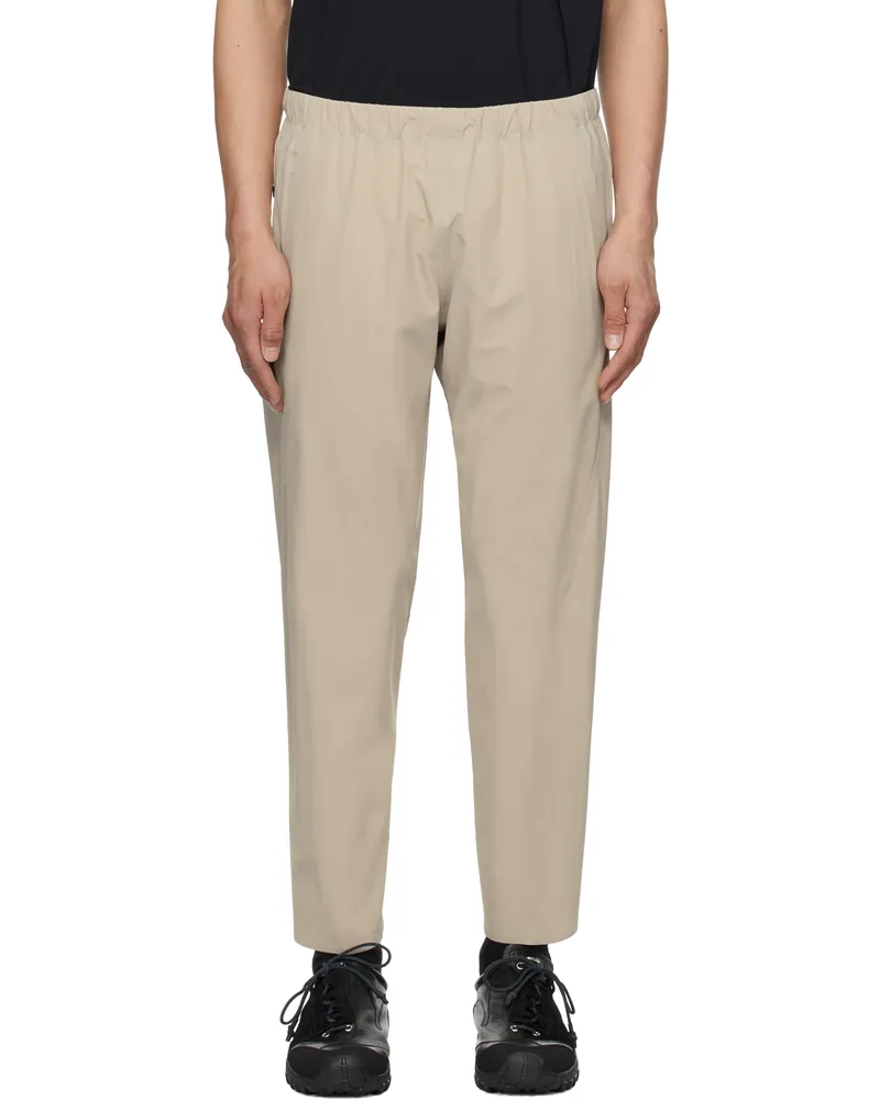 Arc'teryx Taupe Secant Comp Trousers Rune