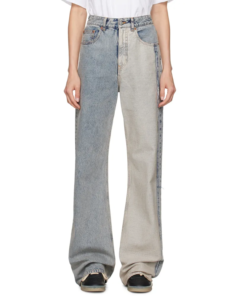 Maison Margiela Blue Five-Pocket Jeans 962