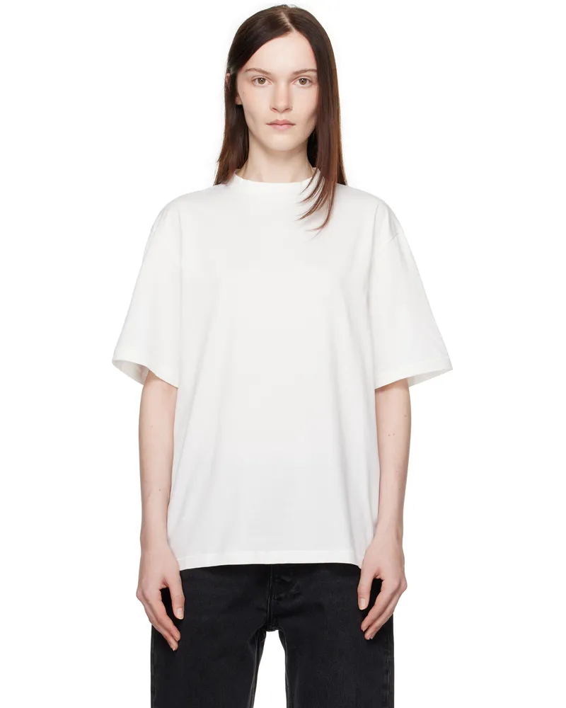 Aya Muse White Boxy T-shirt White
