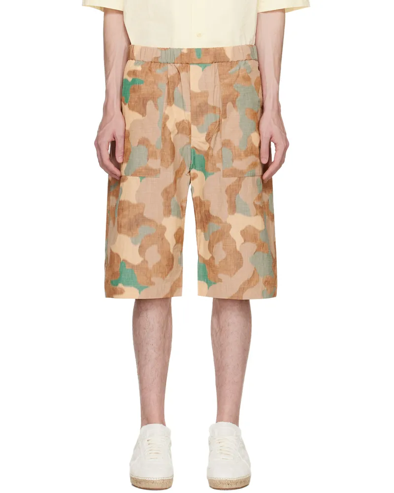 Casey Casey SSENSE Exclusive Khaki Jog Ah Shorts Khaki