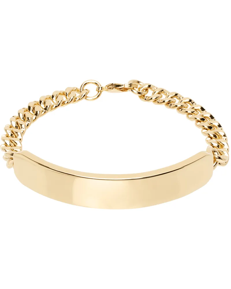 A.P.C. Gold Darwin Chain Bracelet Raa