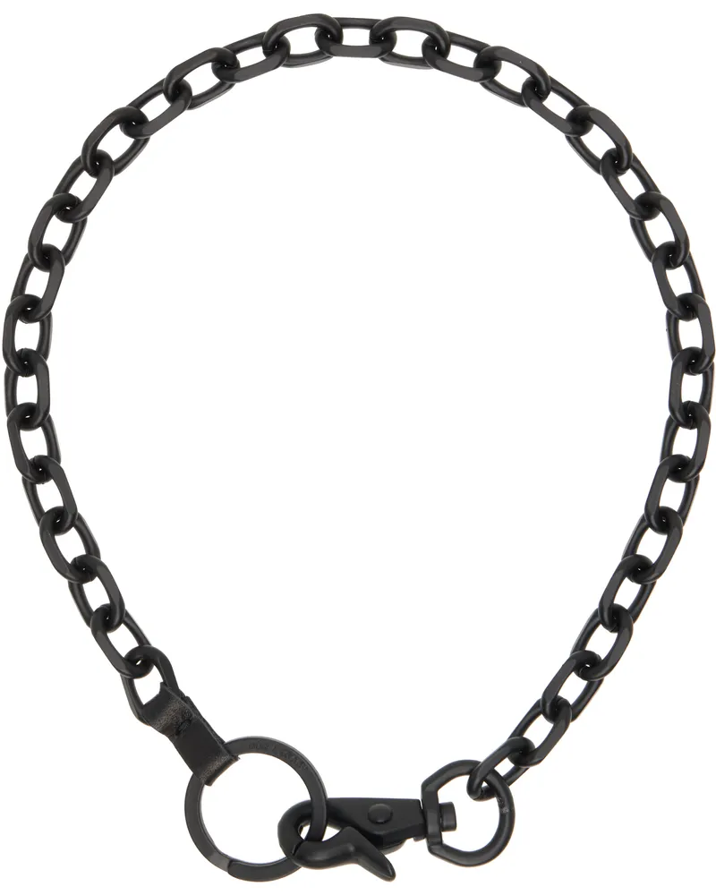 Our Legacy Black Ladon Necklace Black