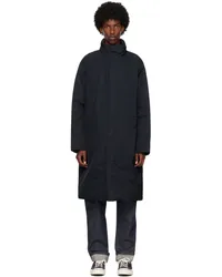 Calvin Klein Black Stand Collar Down Parka Black