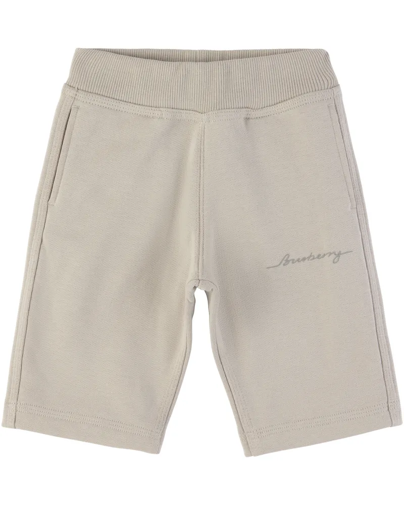 Burberry Baby Beige Logo Sweatpants Plaster