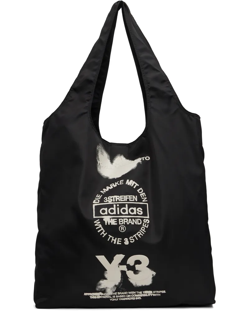 Y-3 Black 'Y-3' Tote Black