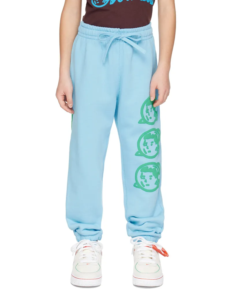 Billionaire Boys Club Kids Blue Repeat Astro Sweatpants Sky