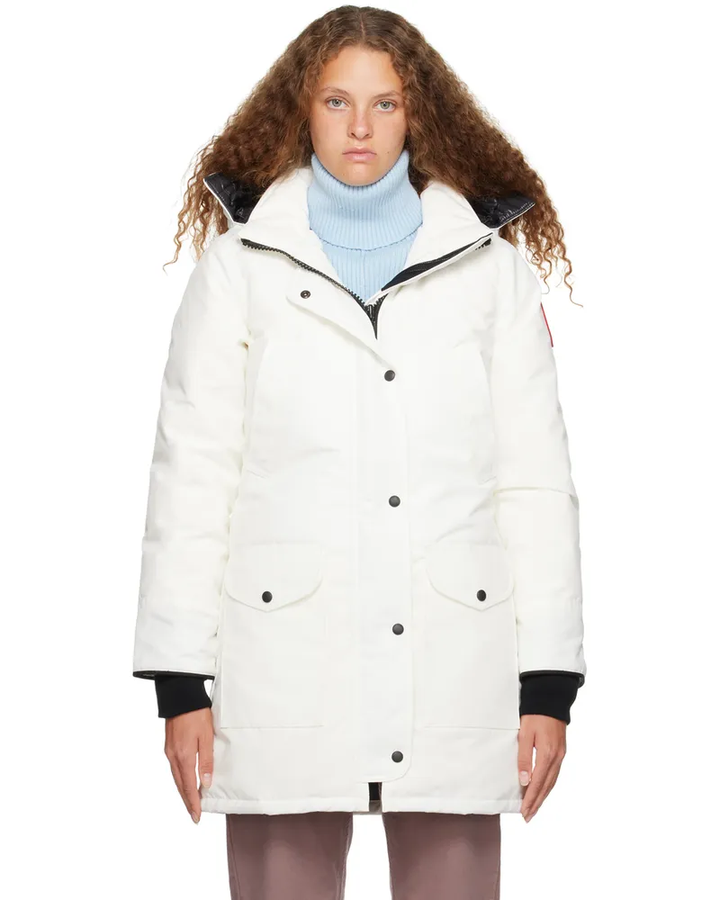 Canada Goose White Trillium Down Jacket 433