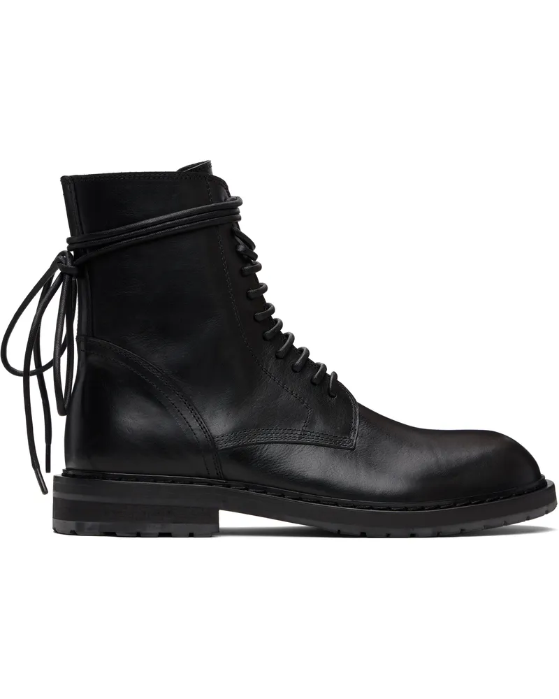 Ann Demeulemeester Black Danny Ankle Boots Black