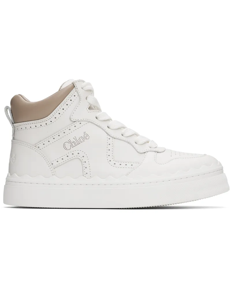 Chloé White Lauren Sneakers 6j4