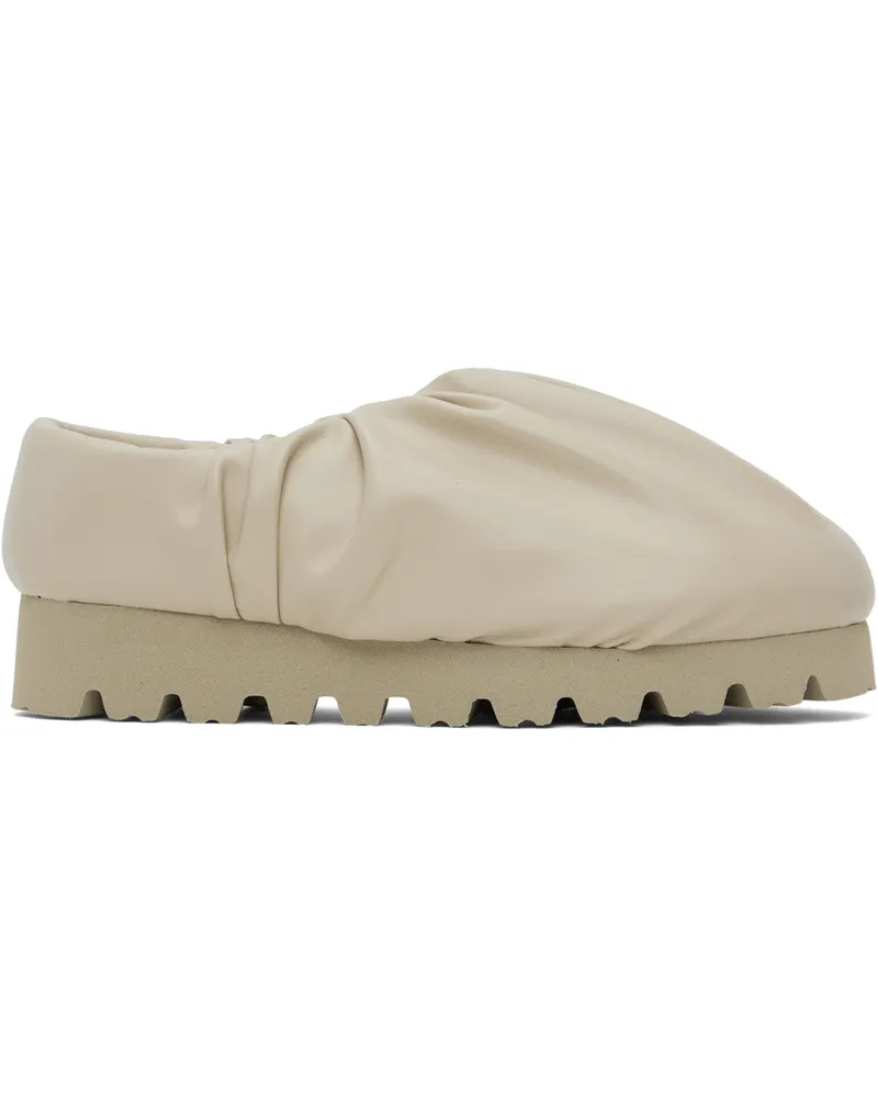 YUME YUME Beige Camp Low Slip-On Loafers Beige