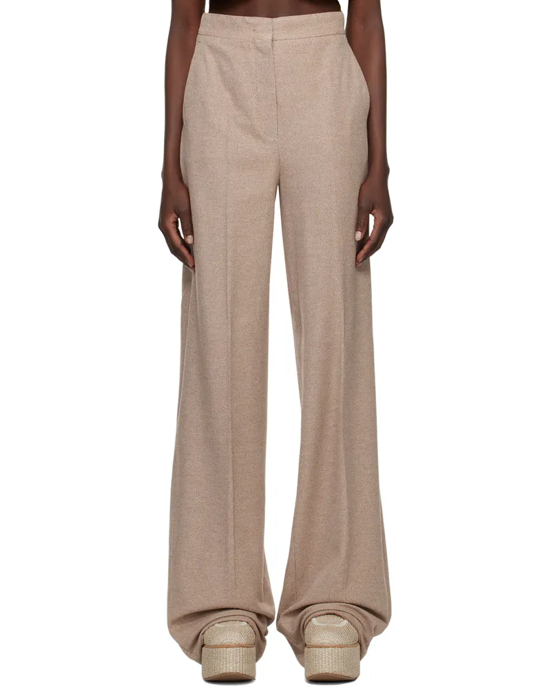 Max Mara Brown Giallo Trousers 2