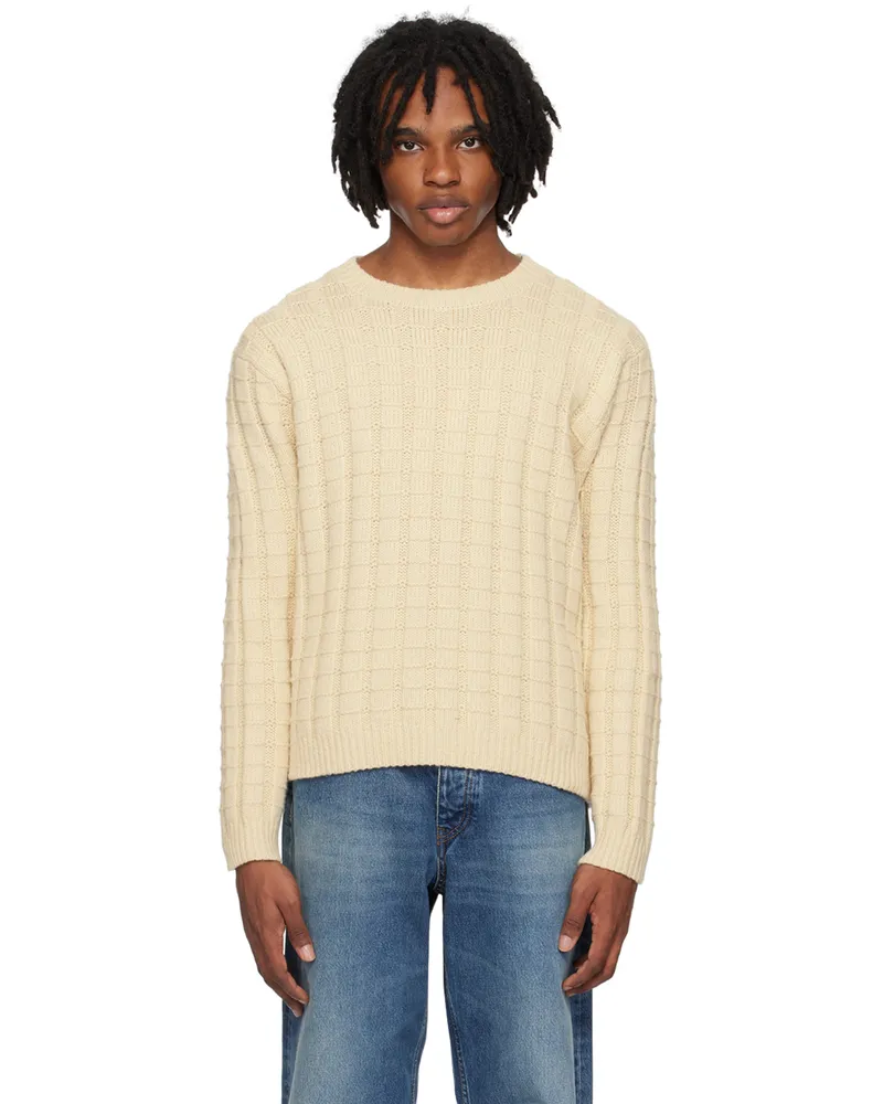 Sunflower Off-White Angle Sweater 010