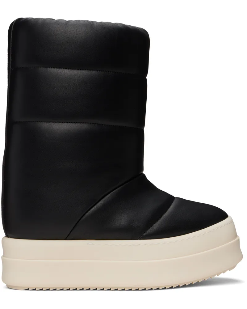 Rick Owens Black Porterville Mega Bumper Lunar Boots 91