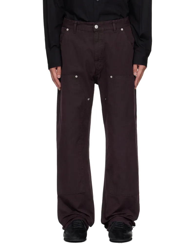 Maison Margiela Purple 5-Pocket Jeans Dark