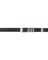 Versace Black Medusa Heritage Leather Belt 1b00l-black-p+v