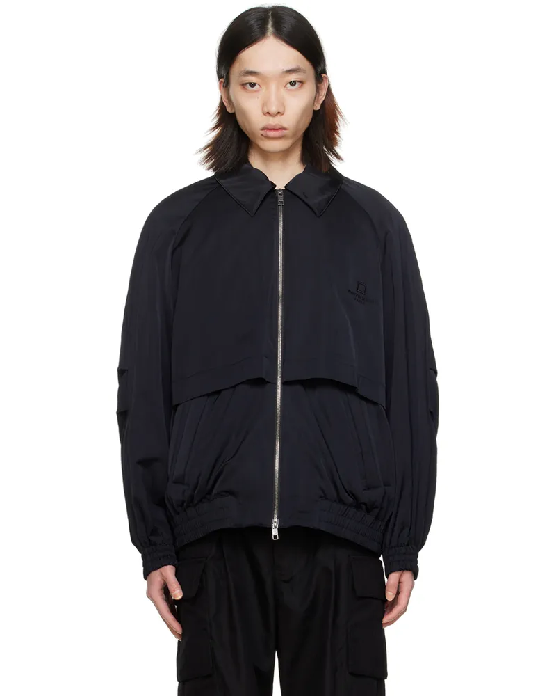 Wooyoungmi Black Embroidered Jacket 929b