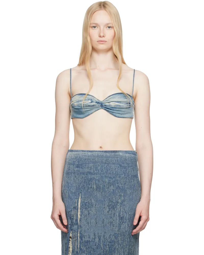 Diesel Blue De-Ouchy Denim Top 01