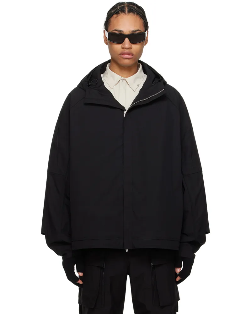 JUUN.J Black Raglan Sleeve Jacket 5