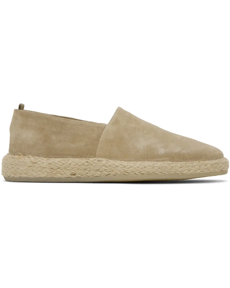 Officine Creative Italia Beige Roped 001 Espadrilles Nude