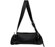 Black Lala Perforated Leather Bag