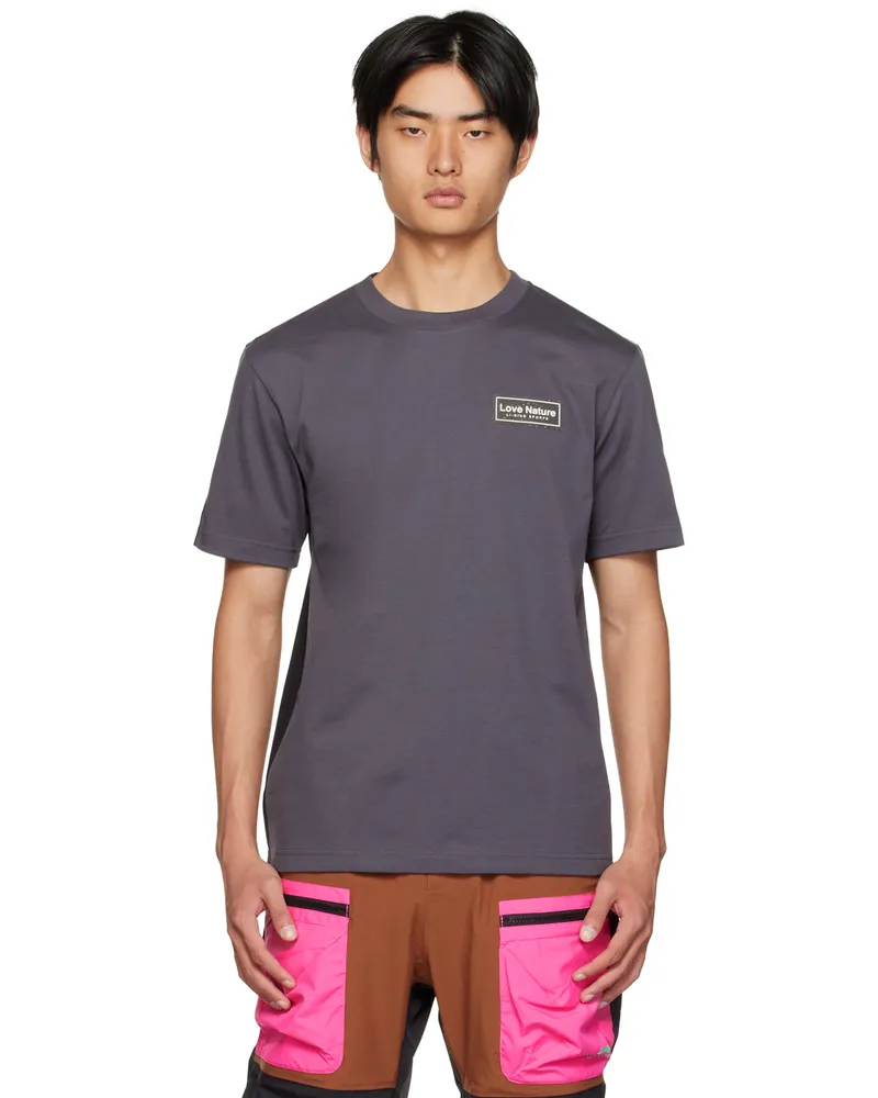 Li Ning Gray Love Nature T-Shirt Periscope