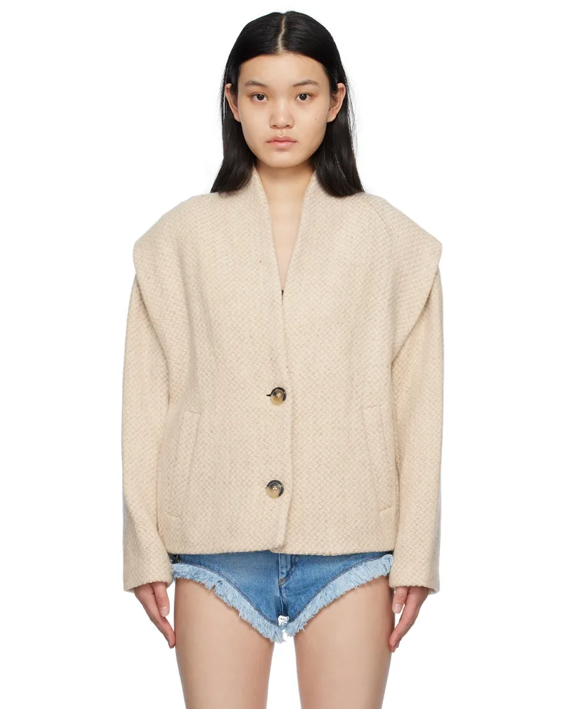 Étoile Isabel Marant Beige Drogo Jacket 90be