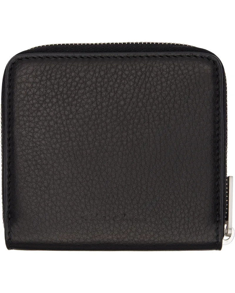Rick Owens Black Porterville Zipped Wallet 09