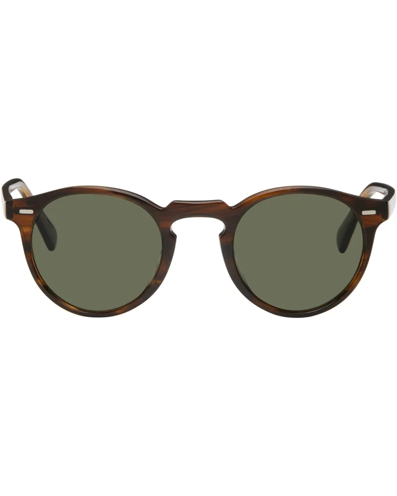 Oliver Peoples Brown Gregory Peck Sunglasses Tuscany
