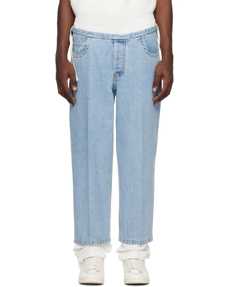 Craig Green Blue Bow Jeans Light