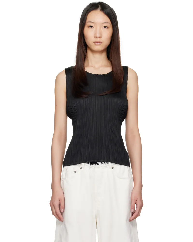 Issey Miyake Black Basics Tank Top 15