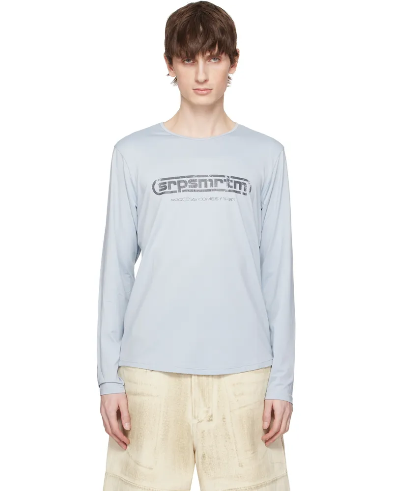 SERAPIS Gray Logo UV T-shirt Silver