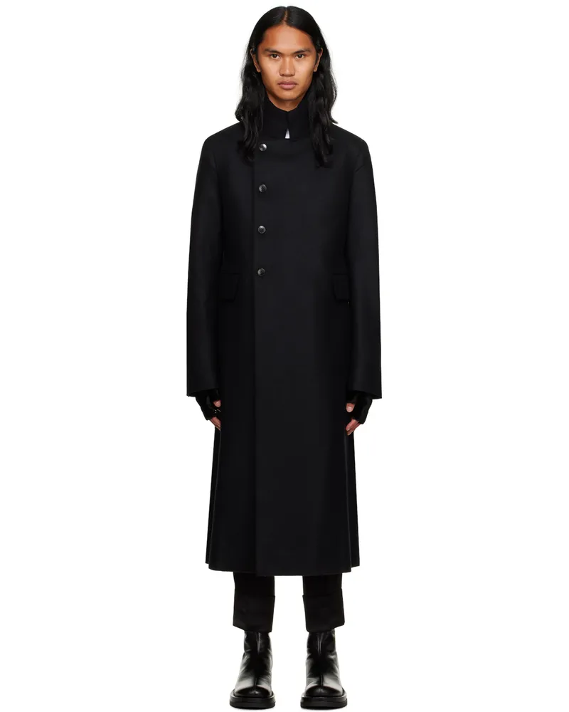 Sapio Black Nº 31 Coat Black