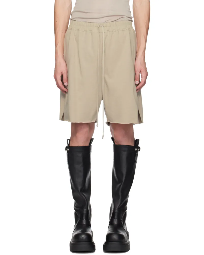 Rick Owens Beige Porterville Boxer Shorts 08