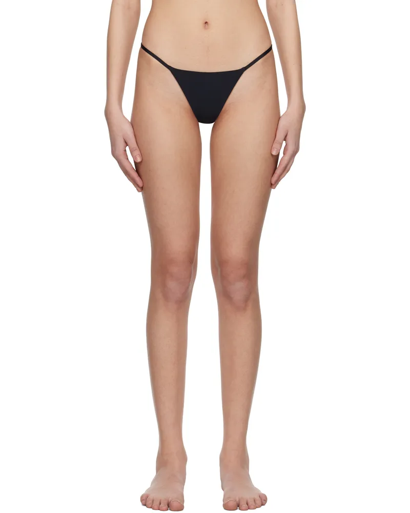 DU CIEL Black Malo Bikini Bottom Black