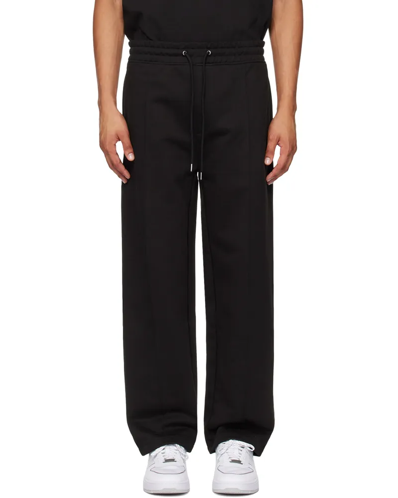 HUGO BOSS Black Drawstring Sweatpants 001-black
